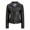 Giacca Di Pelle Da Donna JJXX Calvin Leather Biker Jkt Noos