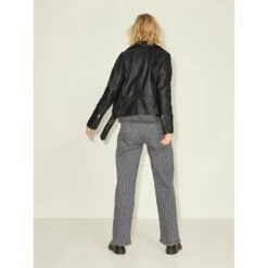 Giacca Di Pelle Da Donna JJXX Calvin Leather Biker Jkt Noos -Trussardi Negozio 12201412 3781428 2