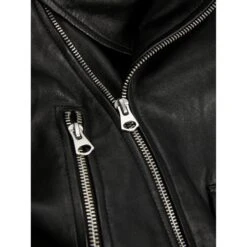 Giacca Di Pelle Da Donna JJXX Calvin Leather Biker Jkt Noos -Trussardi Negozio 12201412 3781428 5