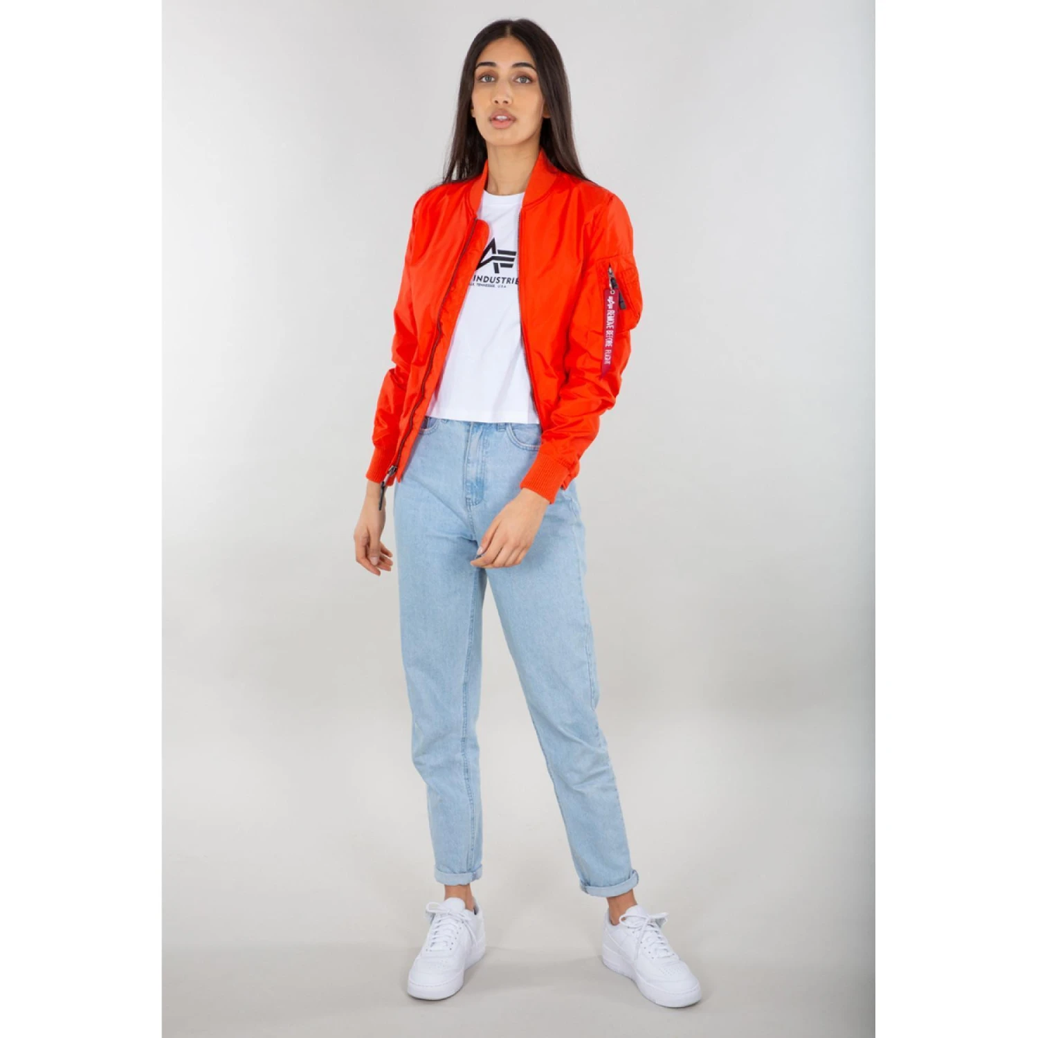 Bomber Da Donna Alpha Industries MA-1 TT 1 Bomber Da Donna Alpha Industries MA-1 TT