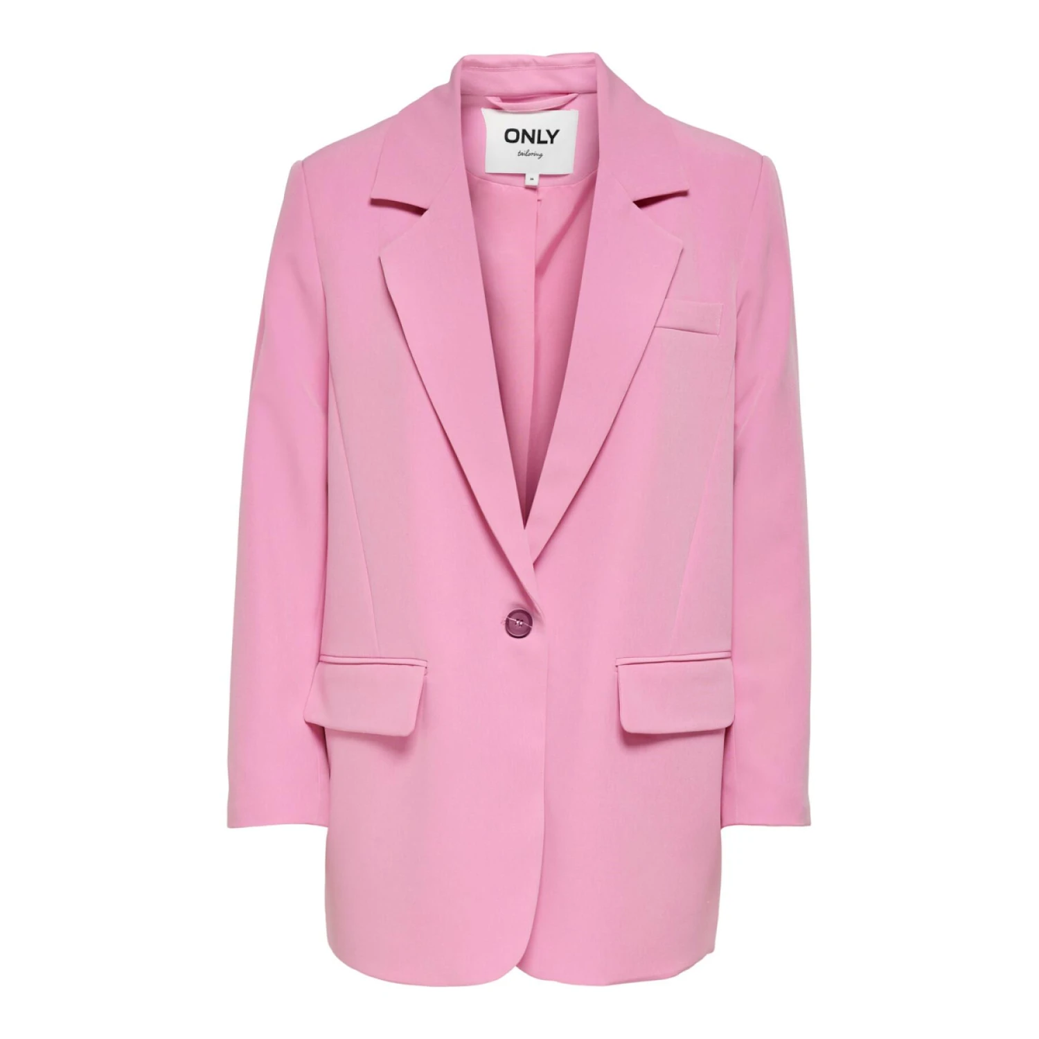 Blazer A Manica Lunga Da Donna Only Onllana-berry 1 Blazer A Manica Lunga Da Donna Only Onllana-berry