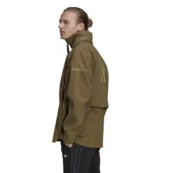 Giacca Impermeabile Adidas Terrex Ct Myshelter Rain.rdy -Trussardi Negozio adidas h65698 6 apparel on model side view white