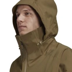 Giacca Impermeabile Adidas Terrex Ct Myshelter Rain.rdy -Trussardi Negozio adidas h65698 8 apparel on model detail view 1 white