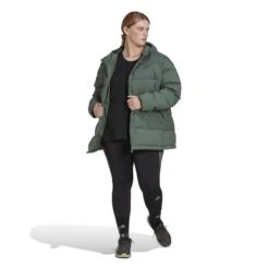 Piumino Da Donna Adidas Helionic GT -Trussardi Negozio adidas he1460 7 apparel on model standard outfit view white