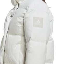 Piumino Da Donna Adidas Big Baffle -Trussardi Negozio adidas hn9935 9 apparel on model detail view 2 white