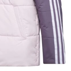 Piumino Da Bambina Adidas Colorblocked -Trussardi Negozio adidas il6094 5 apparel photography detail view 2 white bv
