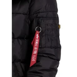 Bomber Con Cappuccio Da Donna Alpha Industries -Trussardi Negozio alpha industries 108004 03 alpha industries hooded puffer alpha wmn 006