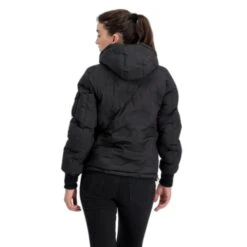 Bomber Da Donna Con Cappuccio E Logo Alpha Industries -Trussardi Negozio alpha industries 108005 03 alpha industries hooded logo puffer wmn 005