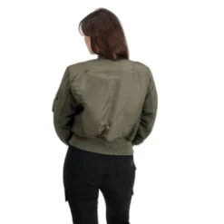Bomber Da Donna Alpha Industries MA-1 Cyber -Trussardi Negozio alpha industries 108008 443 alpha industries ma 1 cyber wmn 004