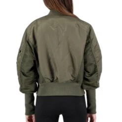 Bomber Da Donna Alpha Industries MA-1 Cyber -Trussardi Negozio alpha industries 108008 443 1