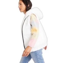 Piumino Da Donna Banana Moon Ivanna Woodpark -Trussardi Negozio banana moon ivanna woodpark ler11 ecru 5