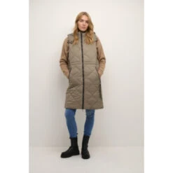 Gilet Imbottito Da Donna Cream Gaiagro -Trussardi Negozio cream 10611585 171409 2