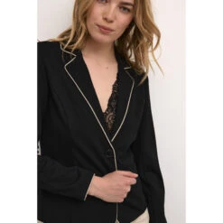 Blazer Da Donna In Jersey Cream Saila 11 Blazer Da Donna In Jersey Cream Saila -Trussardi Negozio cream 10612145 100120 5