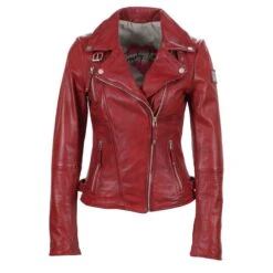 Giacca Di Pelle Da Donna Freaky Nation Biker Princess