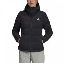 Piumino Da Donna Adidas Helionic Soft -Trussardi Negozio ft2577 app on model front white