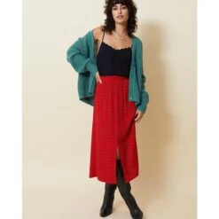 Gonna Da Donna Grace & Mila Gwendael -Trussardi Negozio grace mila gwendael 21678 rouge 4 nw