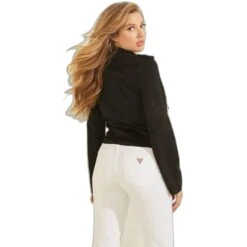Giacca Di Pelle Da Donna Guess Es Monica -Trussardi Negozio guess w2rl20 wegb2 jblk 4