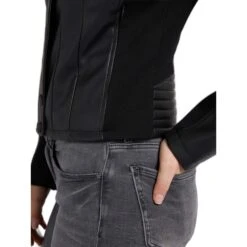 Giacca Di Pelle Da Donna Guess New Fiammetta -Trussardi Negozio guess w2yl19 we480 jblk 4