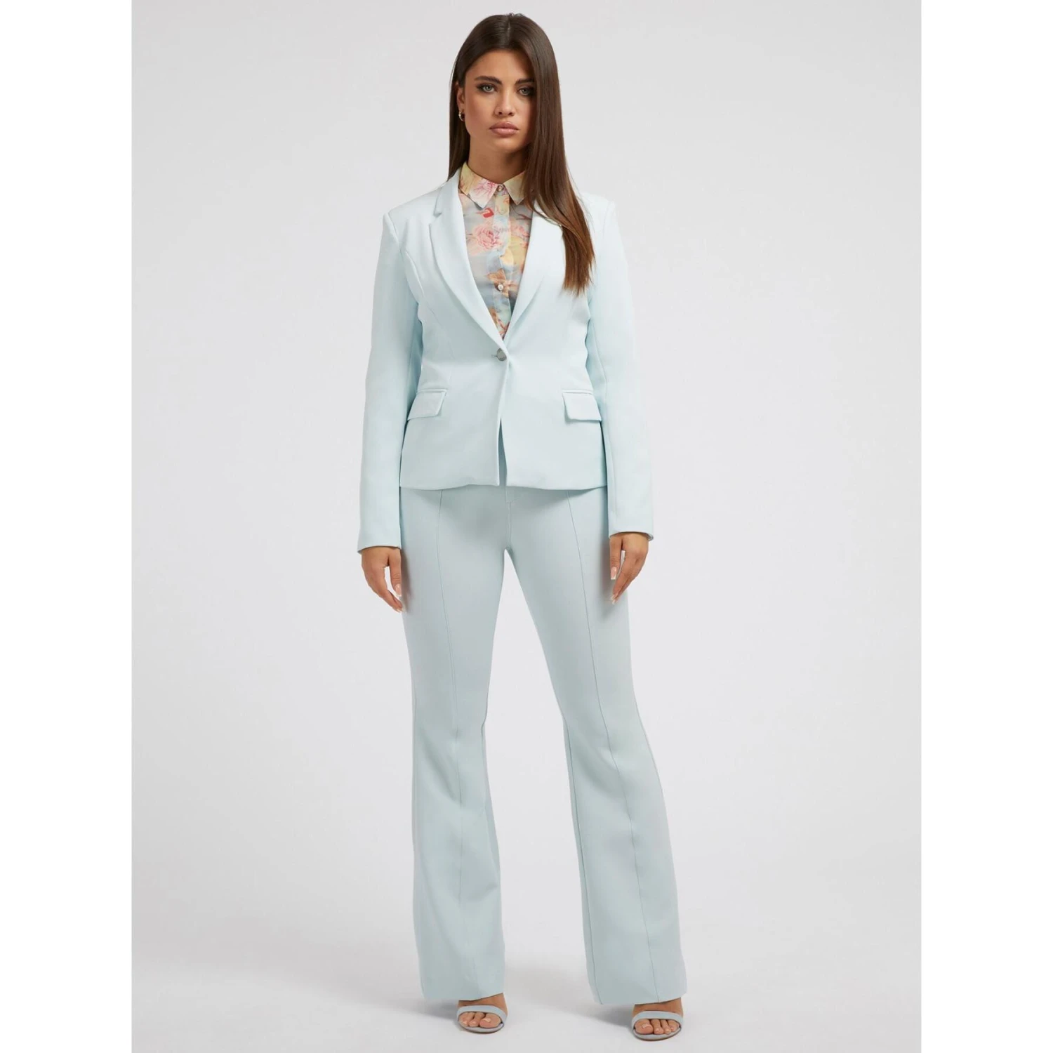Blazer Crêpe Poly Leggero Riciclato Donna Guess Diane 2 Blazer Crêpe Poly Leggero Riciclato Donna Guess Diane - immagine 2