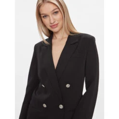 Blazer Da Donna Guess Amanda -Trussardi Negozio guess w4rn41 wfwx2 jblk jet black a996 3