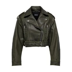 Giacca Di Pelle Da Donna Only Onlella Biker Otw