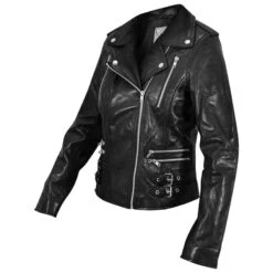 Giacca Di Pelle Da Donna OSX Retro -Trussardi Negozio osx pls49 2