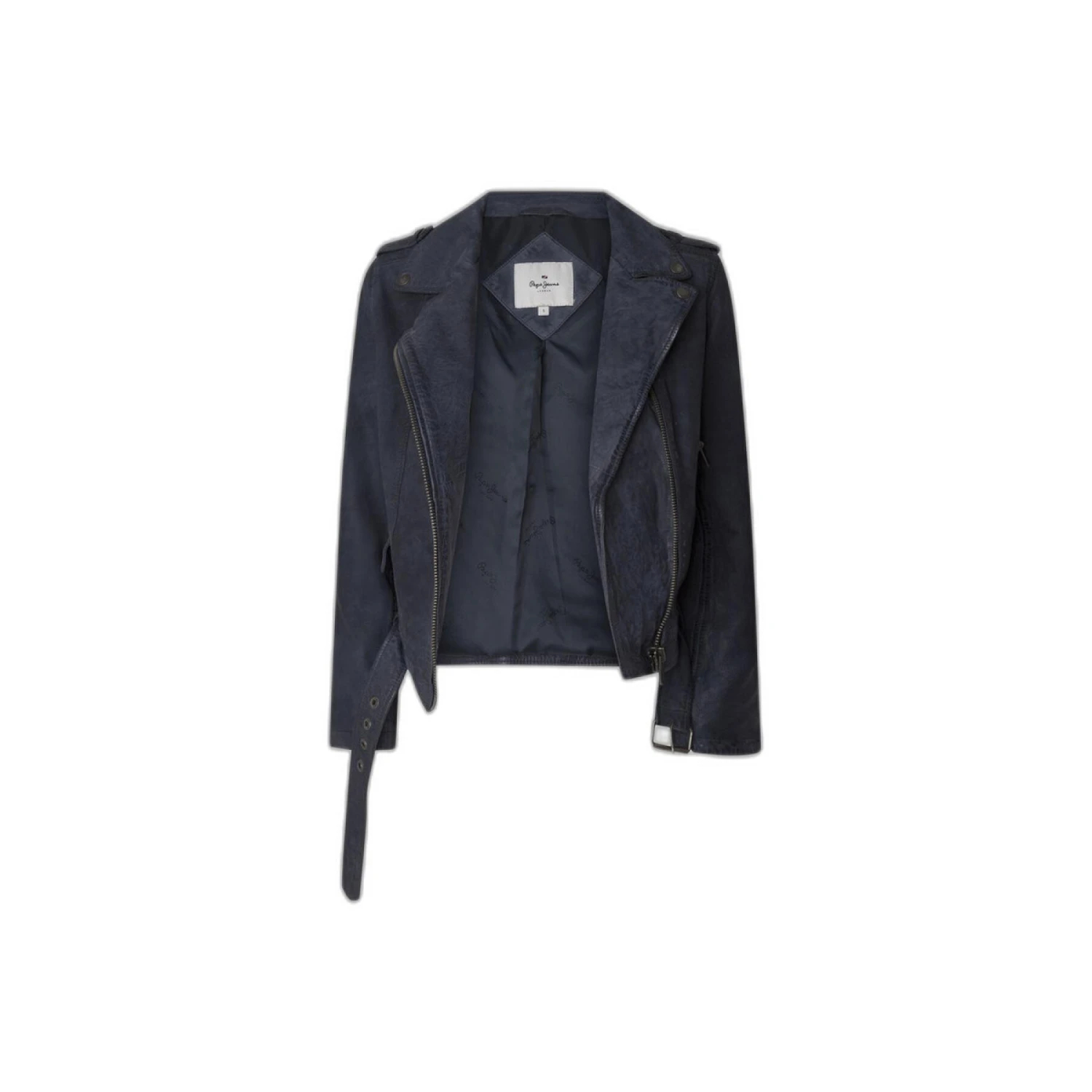 Giacca Di Pelle Da Donna Pepe Jeans Sammy 3 Giacca Di Pelle Da Donna Pepe Jeans Sammy - immagine 3