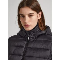 Piumino Da Donna Pepe Jeans Maddie -Trussardi Negozio pepe jeans pl402253 999 noir 5