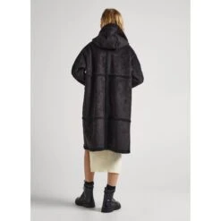 Cappotto Da Donna Pepe Jeans Rory -Trussardi Negozio pepe jeans pl402294 999 black 5