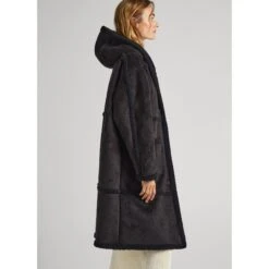 Cappotto Da Donna Pepe Jeans Rory -Trussardi Negozio pepe jeans pl402294 999 black 6
