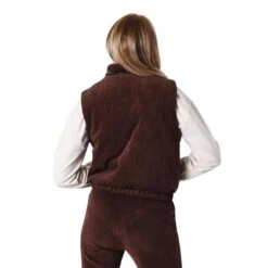 Piumino Donna Senza Maniche Effetto Velluto Project X Paris 11 Piumino Donna Senza Maniche Effetto Velluto Project X Paris -Trussardi Negozio project x paris f223155 mr marron 3