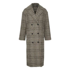 Cappotto A Quadri Da Donna Soaked In Luxury Chicka