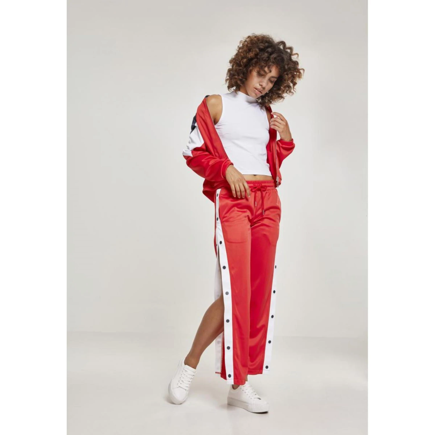 URBAN CLASSICS Parka Urban Classic 3-tone Track Da Donna 4 URBAN CLASSICS Parka Urban Classic 3-tone Track Da Donna - immagine 4