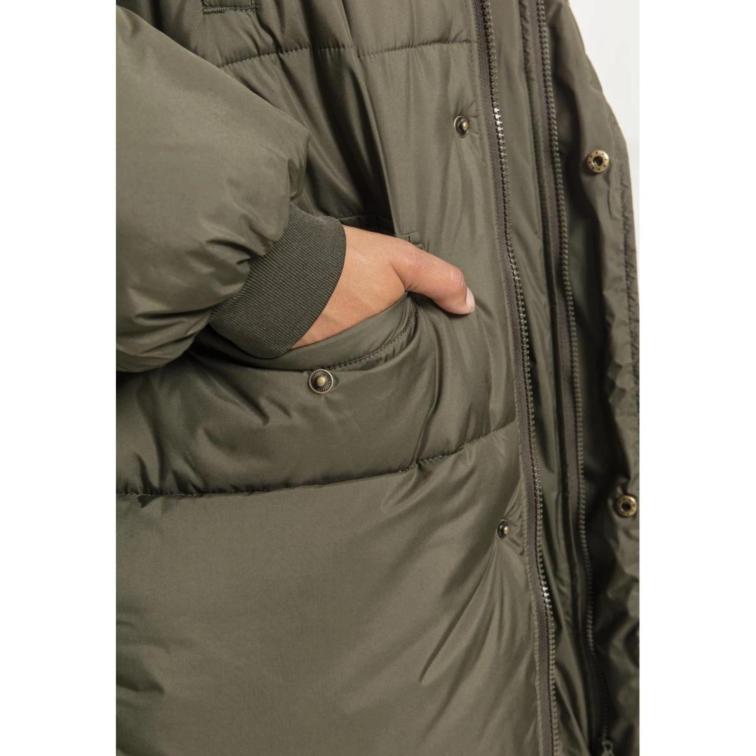 URBAN CLASSICS Cappotto Parka Urban Classic Oversize Da Donna 16 URBAN CLASSICS Cappotto Parka Urban Classic Oversize Da Donna - immagine 16