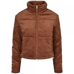 Giacca Donna Urban Classics Corduroy Puffer (taglie Grandi)