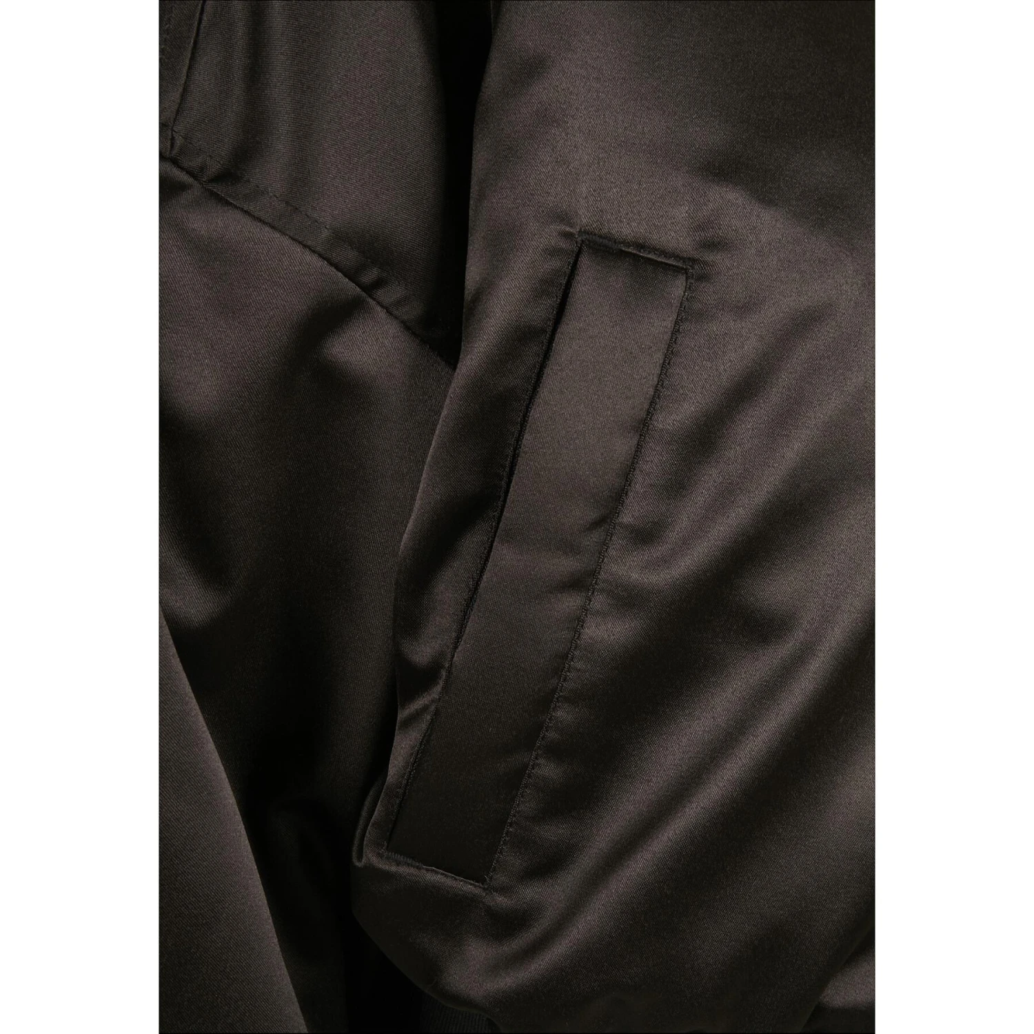 Bomber Donna Taglie Forti Urban Classics Oversized Satin 10 Bomber Donna Taglie Forti Urban Classics Oversized Satin - immagine 10