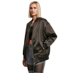 Bombers In Raso Da Donna Urban Classics Oversized -Trussardi Negozio urban classics tb4745 00007 u 0