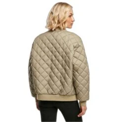 Bombers Donna Trapuntata Urban Classics Oversized Diamond GT -Trussardi Negozio urban classics tb4755 00472 u 4 1
