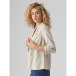 Blazer 3/4 Donna Vero Moda Jesmilo Loose 9 Blazer 3/4 Donna Vero Moda Jesmilo Loose -Trussardi Negozio vero moda 10279700 4185948 silver lining 4